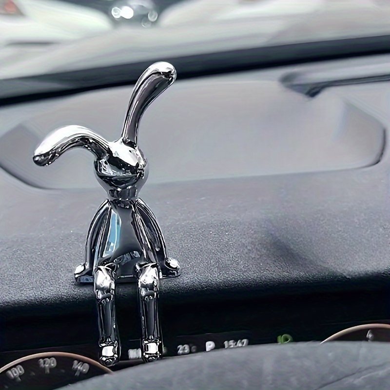 Décoration - CarToonCharm™ - Argent S - Atmosphère Auto