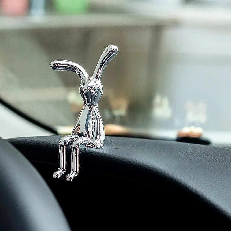 Décoration - CarToonCharm™ - Argent S - Atmosphère Auto