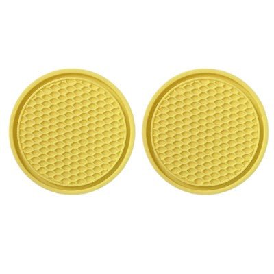 Dessous de Verre - CupGuard™ - Jaune - Atmosphère Auto
